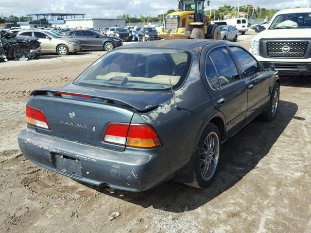 JN1CA21DXVT854297 - 1997 NISSAN MAXIMA GLE GREEN photo 4