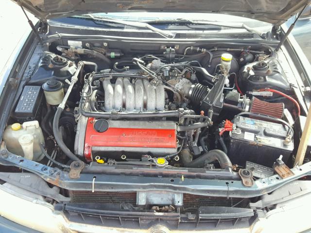 JN1CA21DXVT854297 - 1997 NISSAN MAXIMA GLE GREEN photo 7