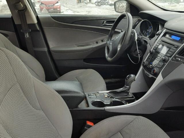 5NPEB4AC0DH685643 - 2013 HYUNDAI SONATA GLS BLUE photo 5