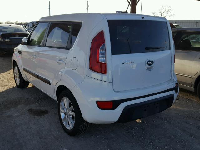 KNDJT2A6XC7427126 - 2012 KIA SOUL + WHITE photo 3