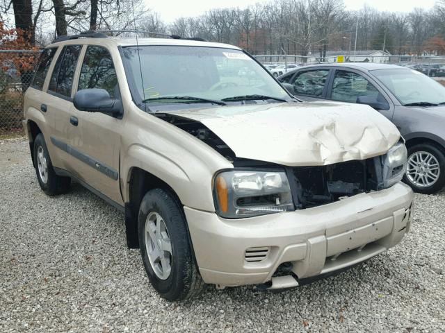 1GNDT13S342200397 - 2004 CHEVROLET TRAILBLAZE TAN photo 1