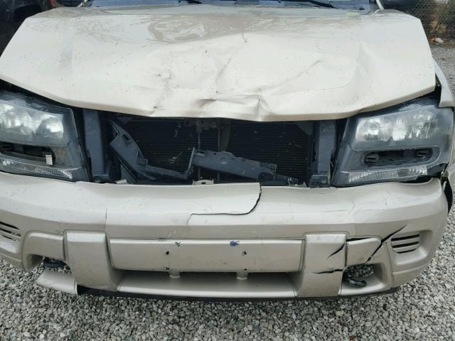 1GNDT13S342200397 - 2004 CHEVROLET TRAILBLAZE TAN photo 10