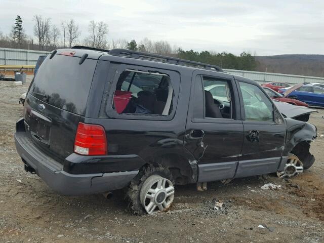 1FMPU16576LA45323 - 2006 FORD EXPEDITION BLACK photo 4