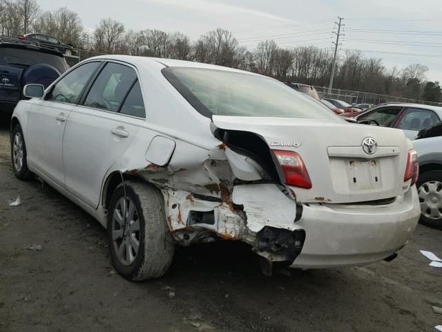 JTNBE46K273093554 - 2007 TOYOTA CAMRY NEW WHITE photo 3