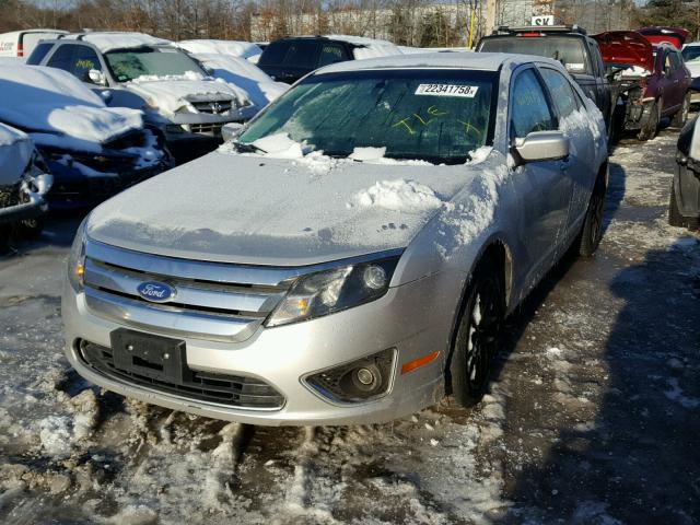 3FAHP0CGXBR269767 - 2011 FORD FUSION SEL SILVER photo 2