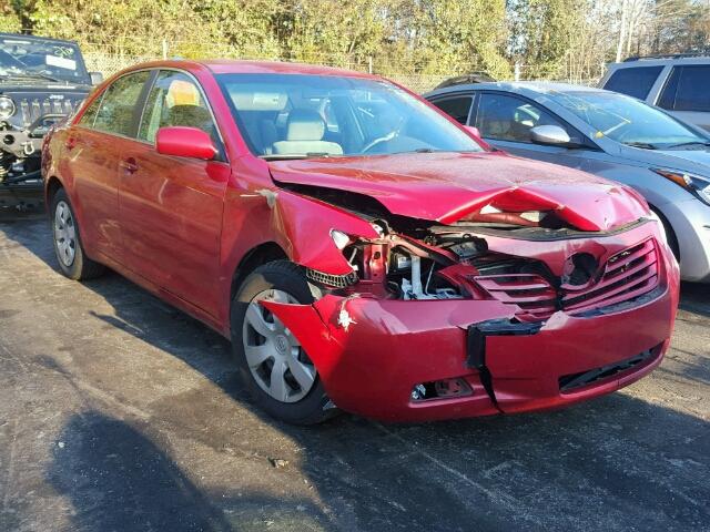 4T1BE46K99U368236 - 2009 TOYOTA CAMRY BASE RED photo 1