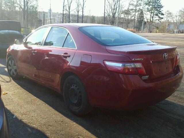 4T1BE46K99U368236 - 2009 TOYOTA CAMRY BASE RED photo 3