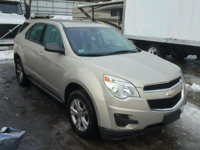 2GNALBEC8B1335466 - 2011 CHEVROLET EQUINOX LS BEIGE photo 1