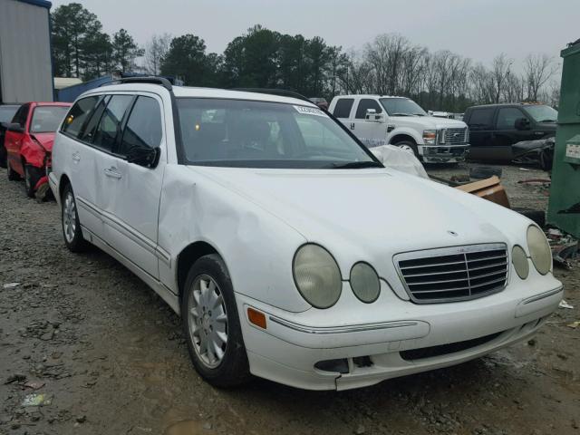 WDBJH65J71B270901 - 2001 MERCEDES-BENZ E 320 WHITE photo 1