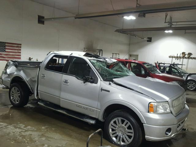 5LTPW18547FJ09097 - 2007 LINCOLN MARK LT SILVER photo 1