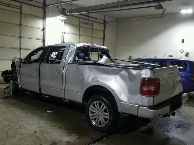 5LTPW18547FJ09097 - 2007 LINCOLN MARK LT SILVER photo 3