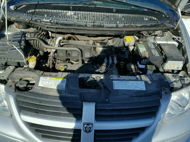 2D4GP44L16R917178 - 2006 DODGE GRAND CARA SILVER photo 7