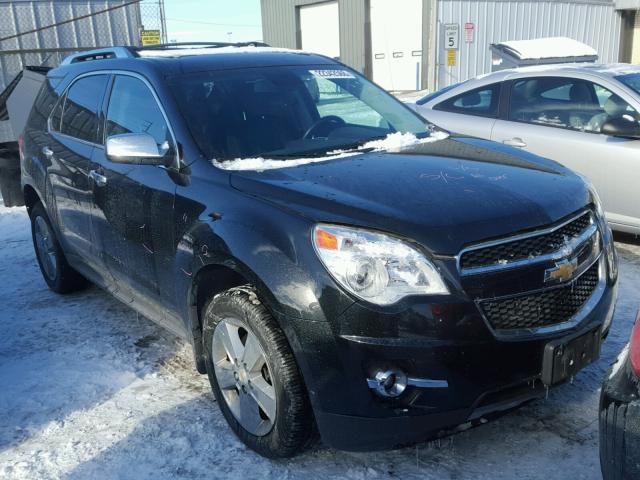 2GNALFEKXC6396269 - 2012 CHEVROLET EQUINOX LT BLACK photo 1