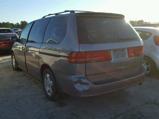 2HKRL1863XH519070 - 1999 HONDA ODYSSEY EX GRAY photo 3