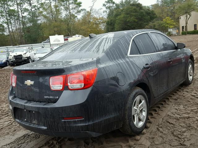 1G11B5SL3FF136270 - 2015 CHEVROLET MALIBU LS BLACK photo 4