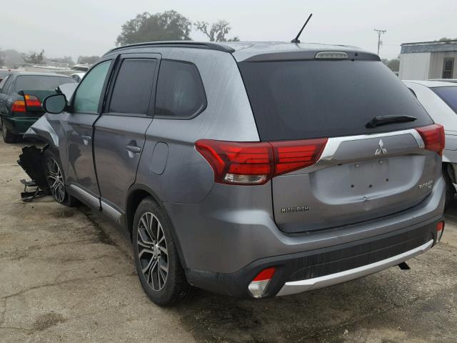 JA4AD3A3XGZ009517 - 2016 MITSUBISHI OUTLANDER CHARCOAL photo 3