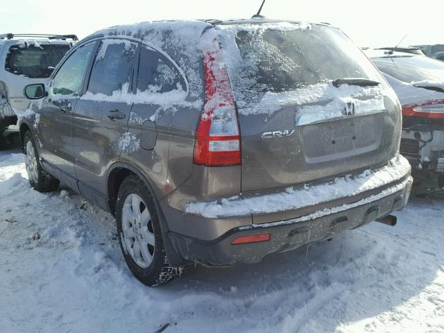 5J6RE48719L055676 - 2009 HONDA CR-V EXL GRAY photo 3