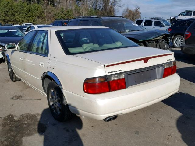 1G6KY549XXU902085 - 1999 CADILLAC SEVILLE ST WHITE photo 3