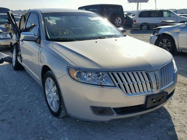 3LNHL2GC6AR750912 - 2010 LINCOLN MKZ GOLD photo 1