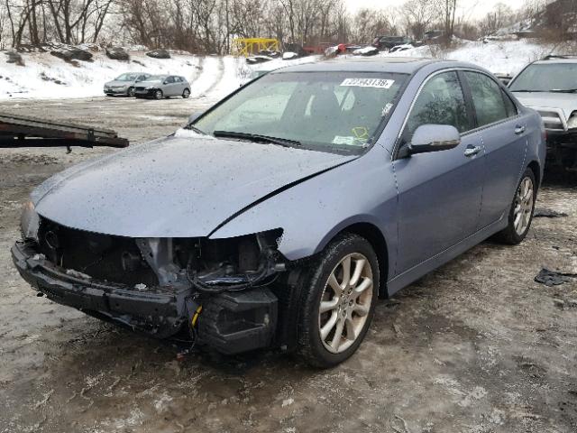 JH4CL96816C013867 - 2006 ACURA TSX BLUE photo 2