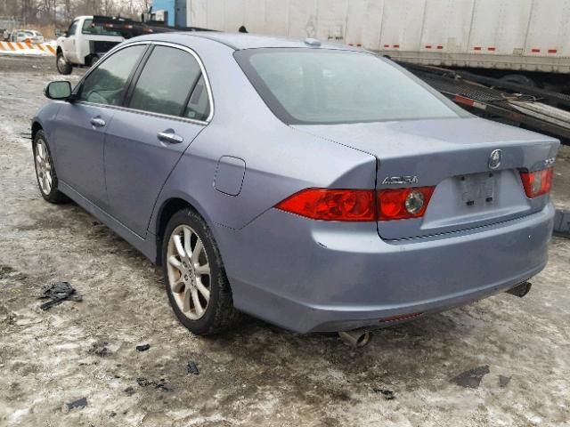 JH4CL96816C013867 - 2006 ACURA TSX BLUE photo 3