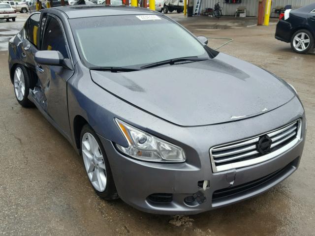 1N4AA5AP0EC488498 - 2014 NISSAN MAXIMA S GRAY photo 1