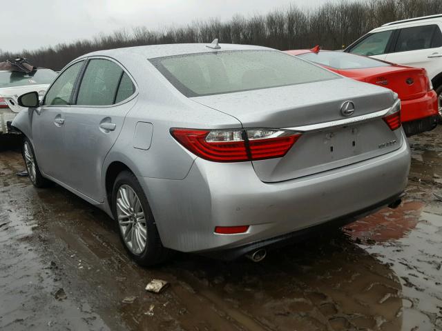 JTHBK1GG4D2061548 - 2013 LEXUS ES 350 SILVER photo 3