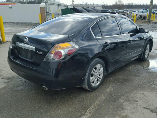 1N4AL2AP6CN454804 - 2012 NISSAN ALTIMA BAS BLACK photo 4