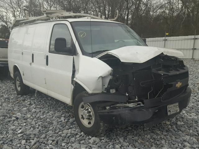 1GCWGFCA7D1193163 - 2013 CHEVROLET EXPRESS G2 WHITE photo 1