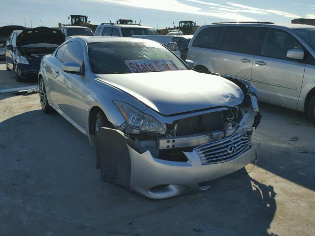 JNKCV64E89M603533 - 2009 INFINITI G37 BASE SILVER photo 1