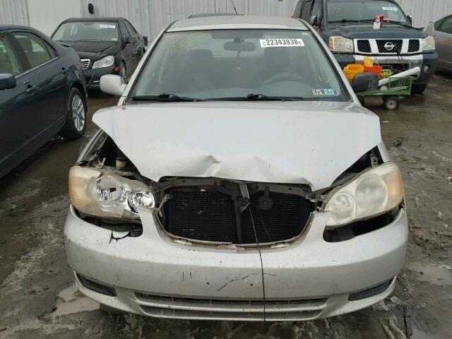 2T1BR38E43C148419 - 2003 TOYOTA COROLLA CE SILVER photo 9