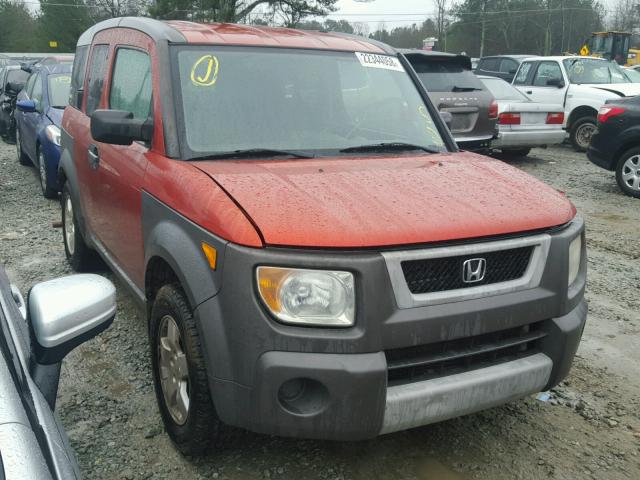 5J6YH28523L032632 - 2003 HONDA ELEMENT EX ORANGE photo 1