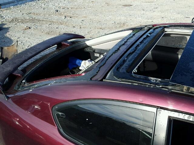 JTKDE167760118528 - 2006 TOYOTA SCION TC 栗色 照片 10