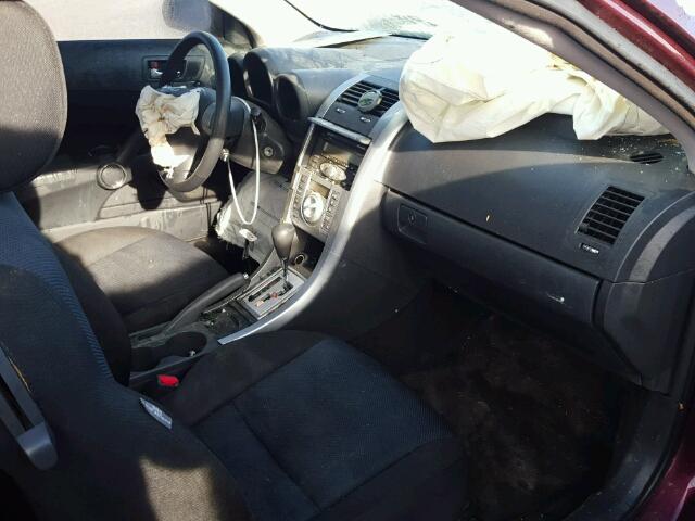 JTKDE167760118528 - 2006 TOYOTA SCION TC 栗色 照片 5