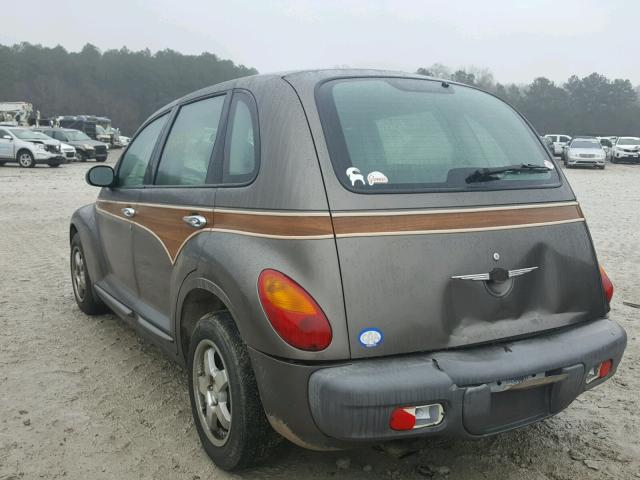 3C4FY48B22T384725 - 2002 CHRYSLER PT CRUISER GRAY photo 3