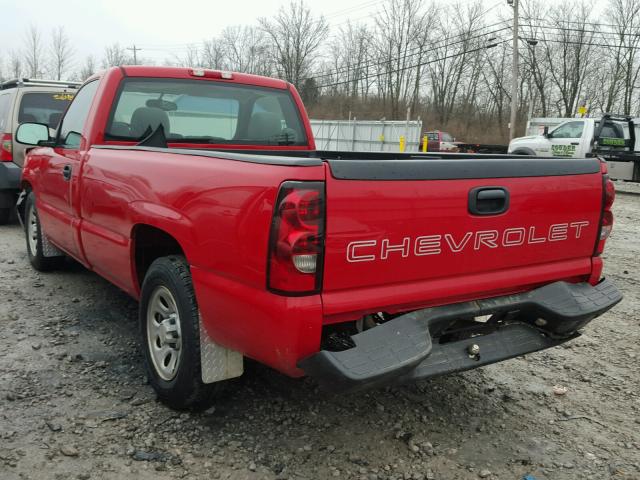 3GCEC14X96G174275 - 2006 CHEVROLET SILVERADO RED photo 3