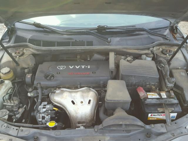 4T1BE46K57U091291 - 2007 TOYOTA CAMRY NEW GRAY photo 7