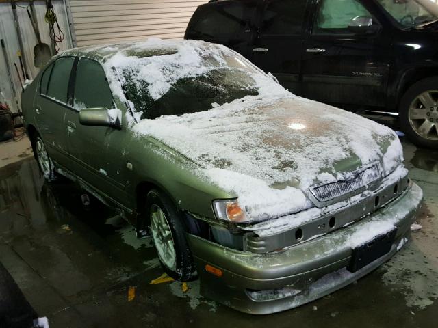 JNKCP11A12T506510 - 2002 INFINITI G20 GREEN photo 1