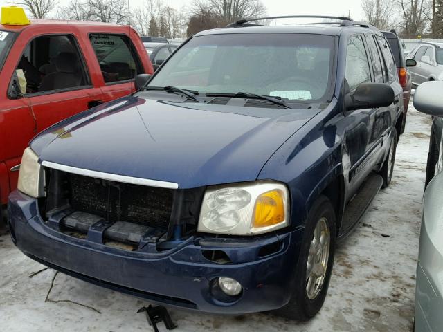 1GKDT13S832297088 - 2003 GMC ENVOY BLUE photo 2