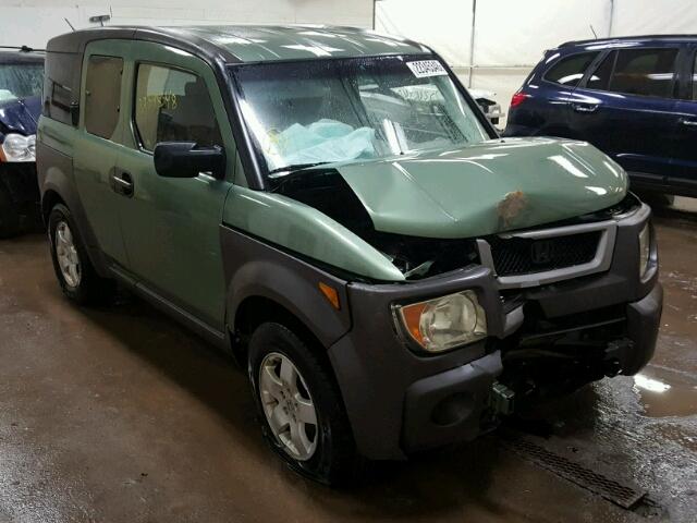 5J6YH28513L021511 - 2003 HONDA ELEMENT EX GREEN photo 1