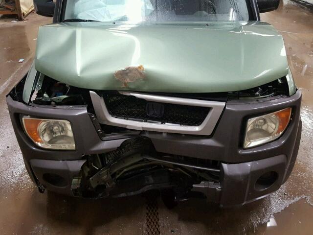 5J6YH28513L021511 - 2003 HONDA ELEMENT EX GREEN photo 7