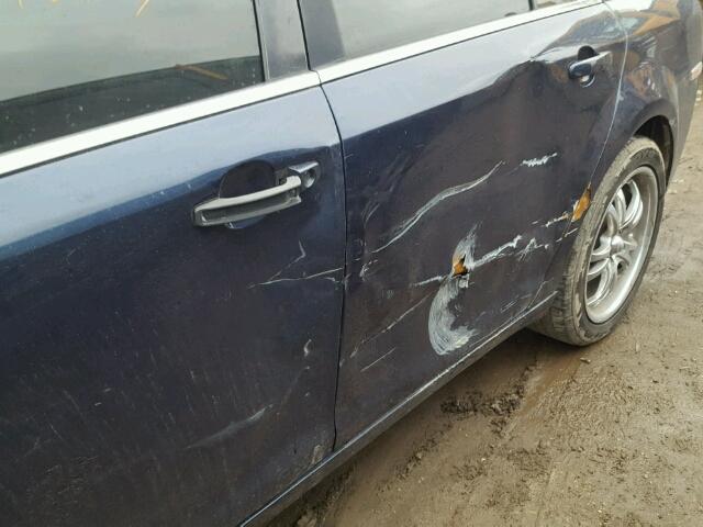 1G1ZG57B694164407 - 2009 CHEVROLET MALIBU LS BLUE photo 9