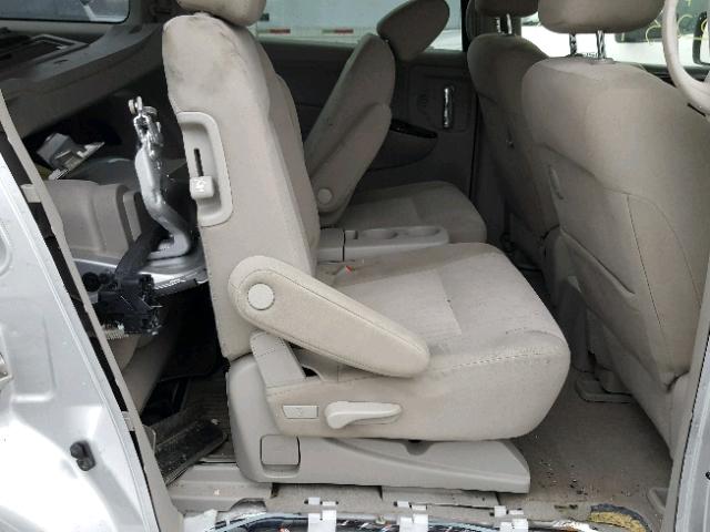 JN8AE2KP2C9051337 - 2012 NISSAN QUEST SILVER photo 5