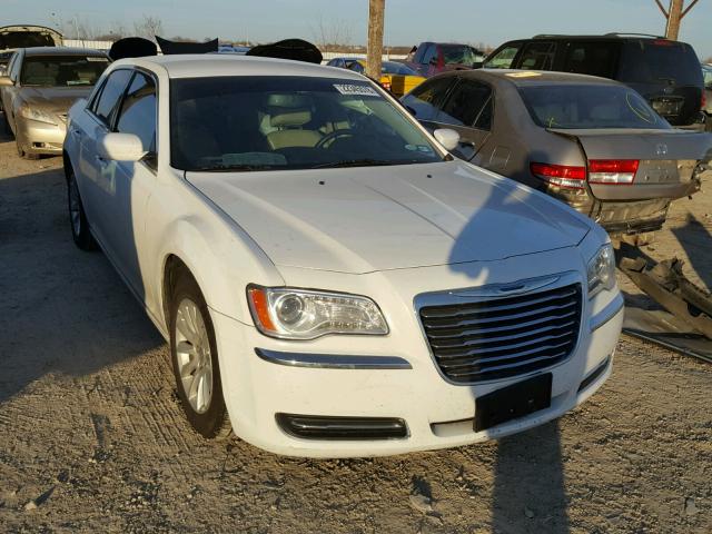 2C3CCAAG0EH163163 - 2014 CHRYSLER 300 WHITE photo 1