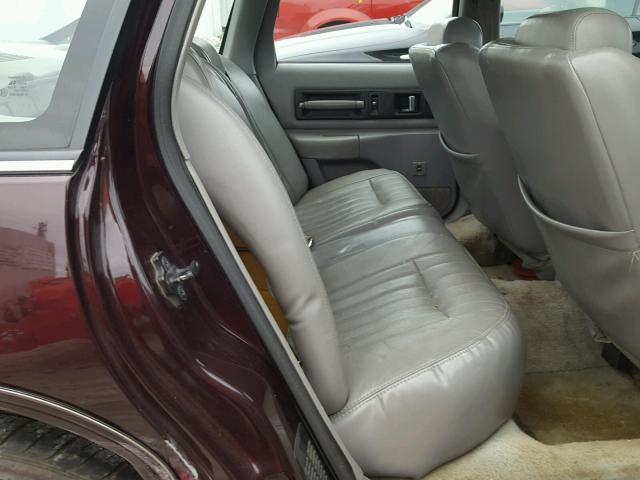 1G1BL52P0SR144209 - 1995 CHEVROLET IMPALA SS MAROON photo 6