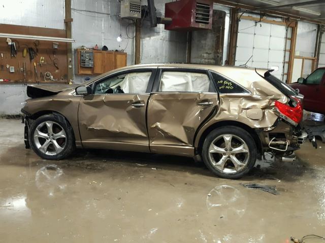 4T3ZK3BB6BU034735 - 2011 TOYOTA VENZA BASE GOLD photo 9