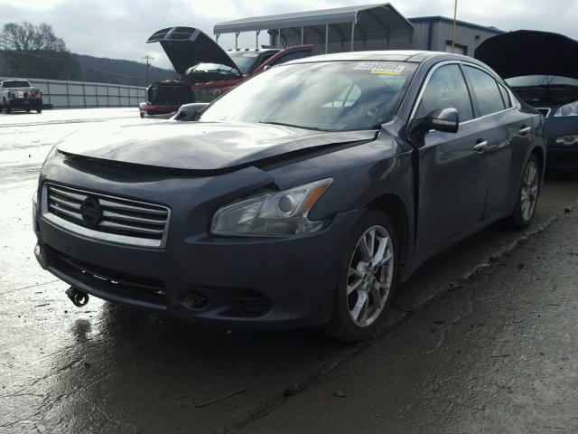 1N4AA5AP3CC842172 - 2012 NISSAN MAXIMA S GRAY photo 2