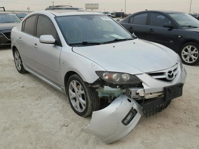 JM1BK323481868746 - 2008 MAZDA 3 S SILVER photo 1