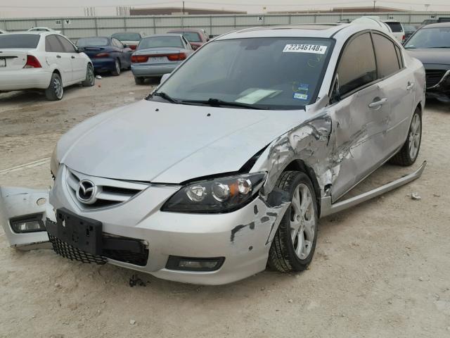 JM1BK323481868746 - 2008 MAZDA 3 S SILVER photo 2