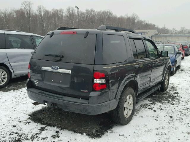 1FMEU73E67UB77824 - 2007 FORD EXPLORER X GRAY photo 4